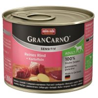 Nassfutter animonda GranCarno Adult Sensitive mit Rind + Kartoffeln