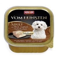 Nassfutter animonda Vom Feinsten Adult mit Rind, Joghurt & Haferflocken