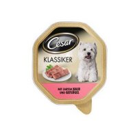 Nassfutter Cesar Klassiker mit zartem Kalb & Geflügel