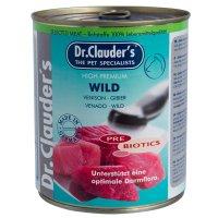 Nassfutter Dr. Clauders Selected Meat Wild