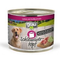 Nassfutter Grau Schlemmer-Topf - Lamm mit Vollkornreis