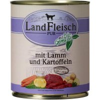 Nassfutter LandFleisch Pur Lamm & Ente & Kartoffeln