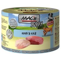 Nassfutter MACs Puppy Huhn & Kalb -