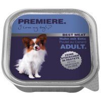 Nassfutter Premiere Best Meat Adult Huhn mit Ente