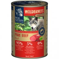 Nassfutter Real Nature Wilderness Pure Beef Adult