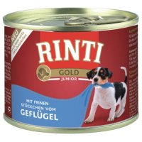 Nassfutter RINTI Gold Junior Geflügel