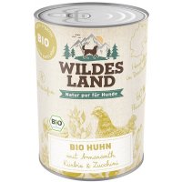 Nassfutter Wildes Land Bio Huhn mit Amaranth