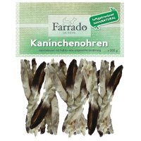 Snacks Farrado Kaninchenohren mit Fell