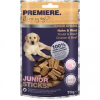 Snacks Premiere Junior Sticks Huhn & Rind