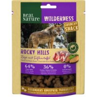 Snacks Real Nature Wilderness Crunchy Snack Rocky Hills Ziege mit Süßkartoffel