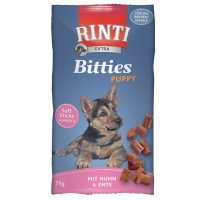 Snacks RINTI Extra Bitties Puppy Huhn & Ente