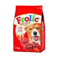Trockenfutter Frolic 100% Complete Balanced mit Rind