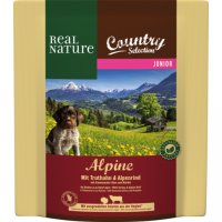 Trockenfutter Real Nature Country Selection Junior Alpine mit Truthahn & Alpenrind