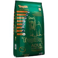 Trockenfutter TropiDog Super Premium Adult Small Breeds - Lamb, Salmon & Rice