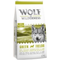 Trockenfutter Wolf of Wilderness Green Fields - Lamm